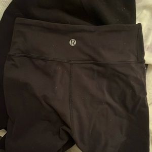 Lululemon Cropped Black Leggings